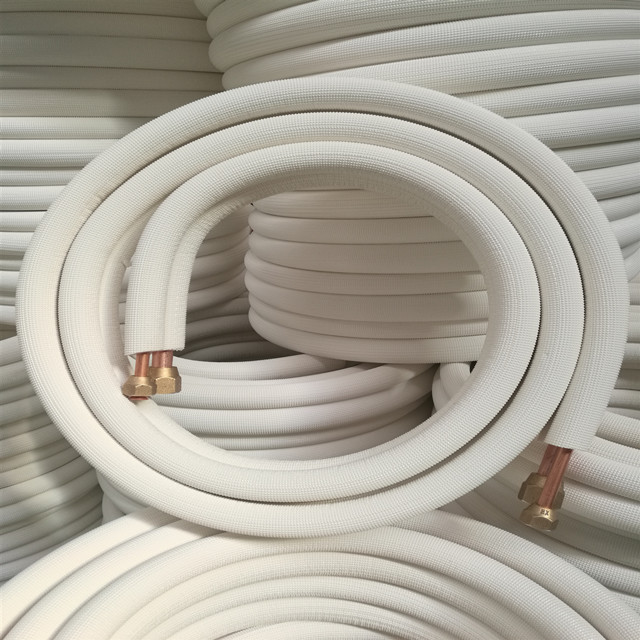 Air conditioner parts insulated aluminum alloy piping kit
